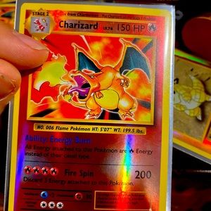 Mint condition 2016 reverse holo charizard